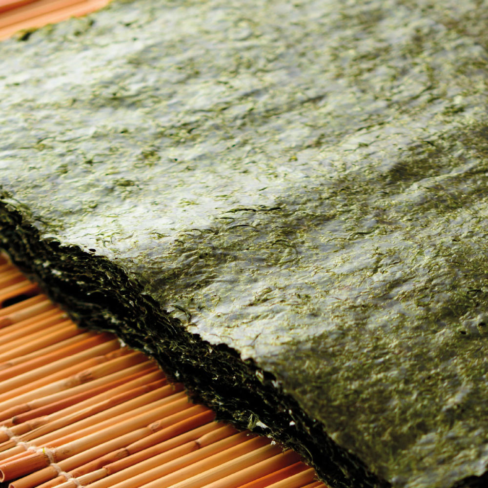 Nori havets hälsosamma grönsak